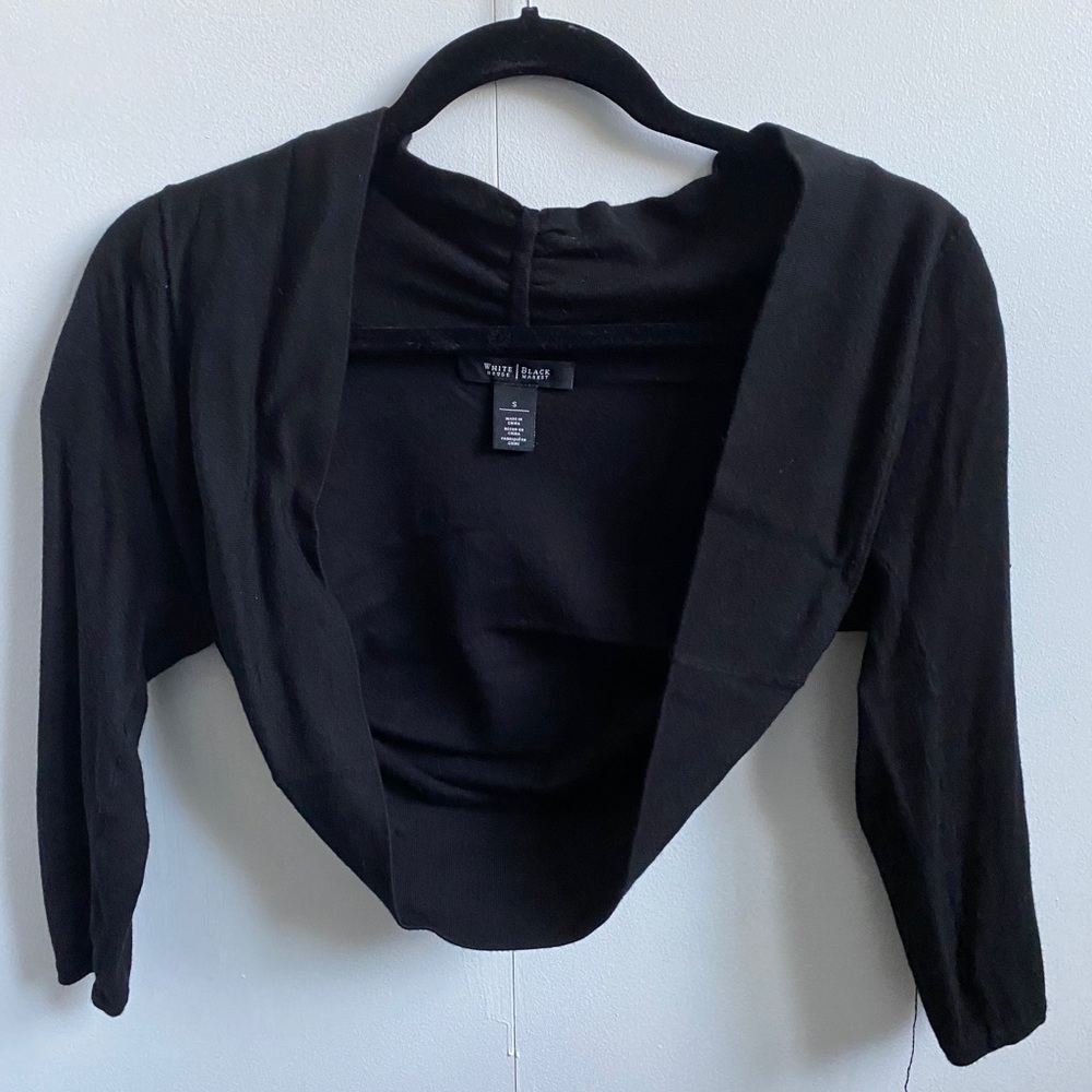 Cropped cardigan